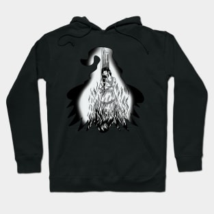 witch burning Hoodie